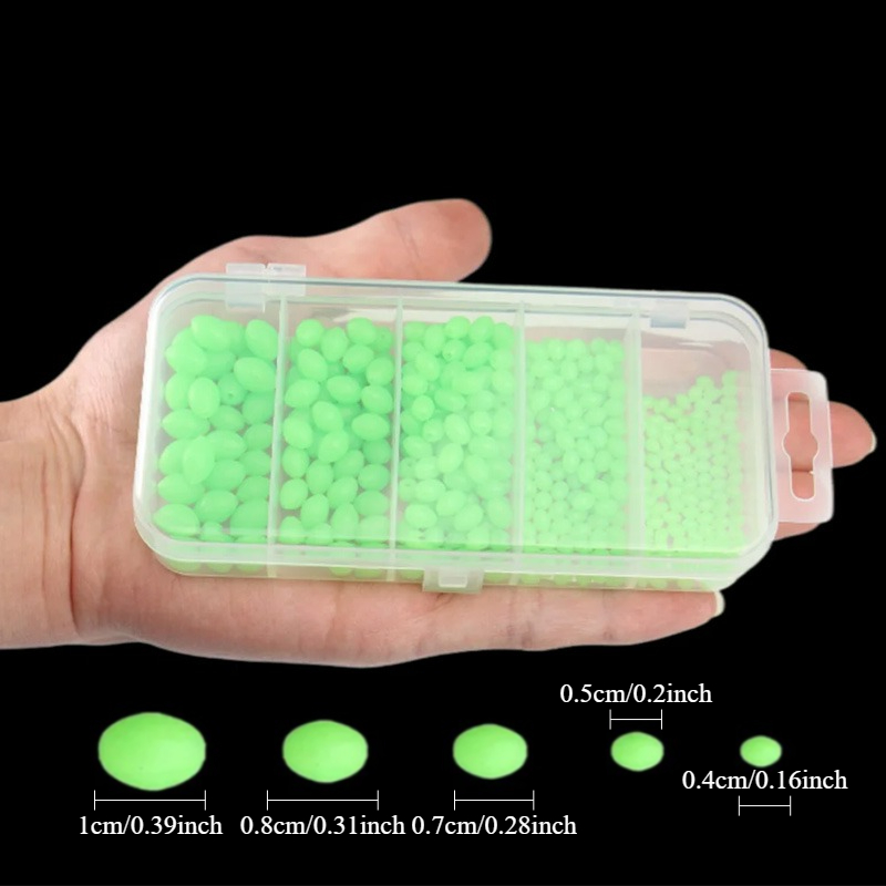 Ackibbik 375pcs/box Luminous F - Fishing Lure Box avis et prix