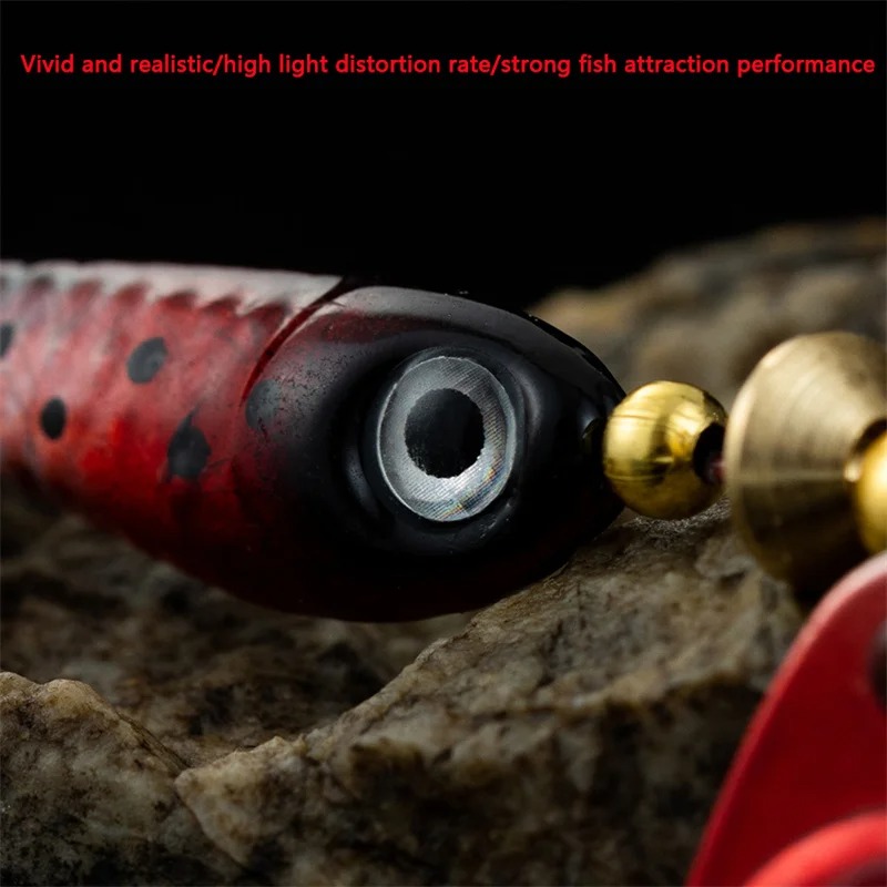Fishing Spinner Lure Metal Rot - Fishing Lure Blade Bait avis et prix