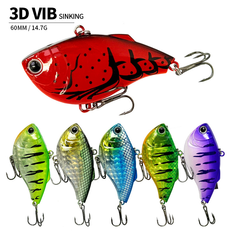 60mm 14.7g Sinking VIB Fishing - Fishing Lure Jerkbait avis et prix