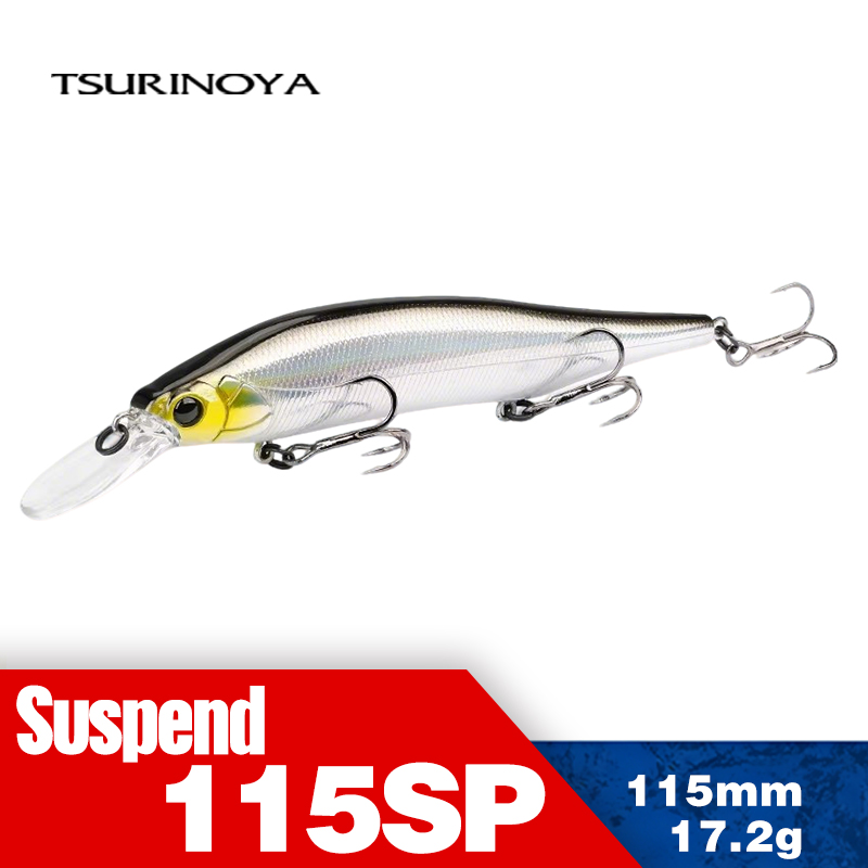 TSURINOYA 115mm 17.2g Suspendi - Fishing Lure Jerkbait avis et prix