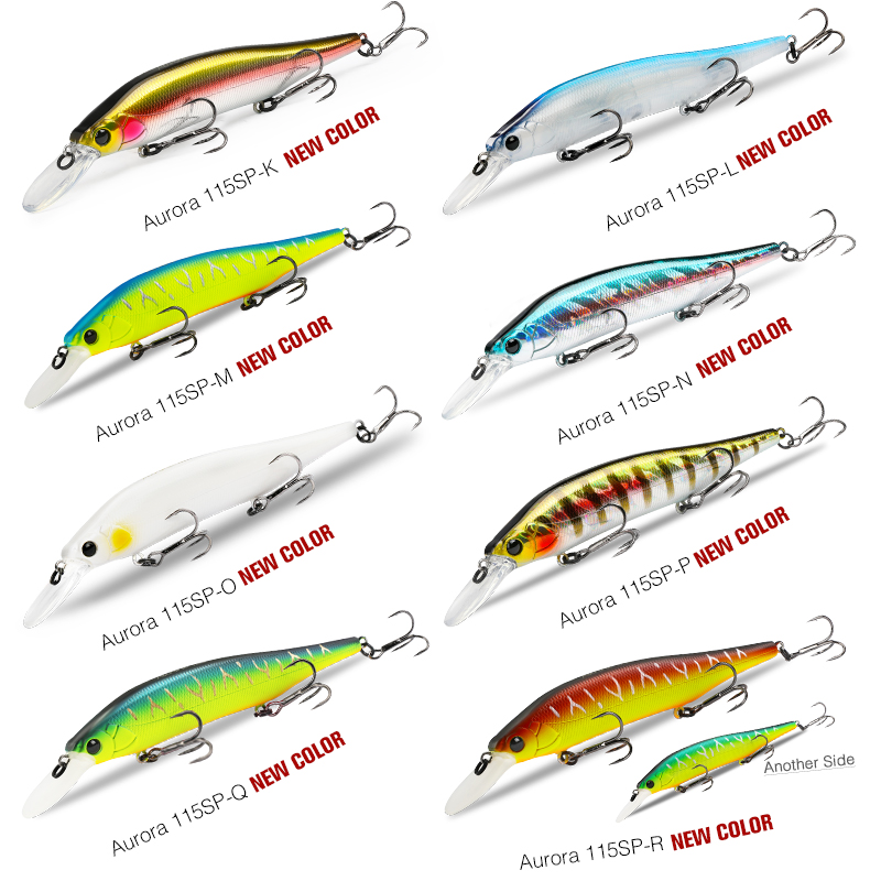 TSURINOYA 115mm 17.2g Suspendi - Fishing Lure Jerkbait avis et prix