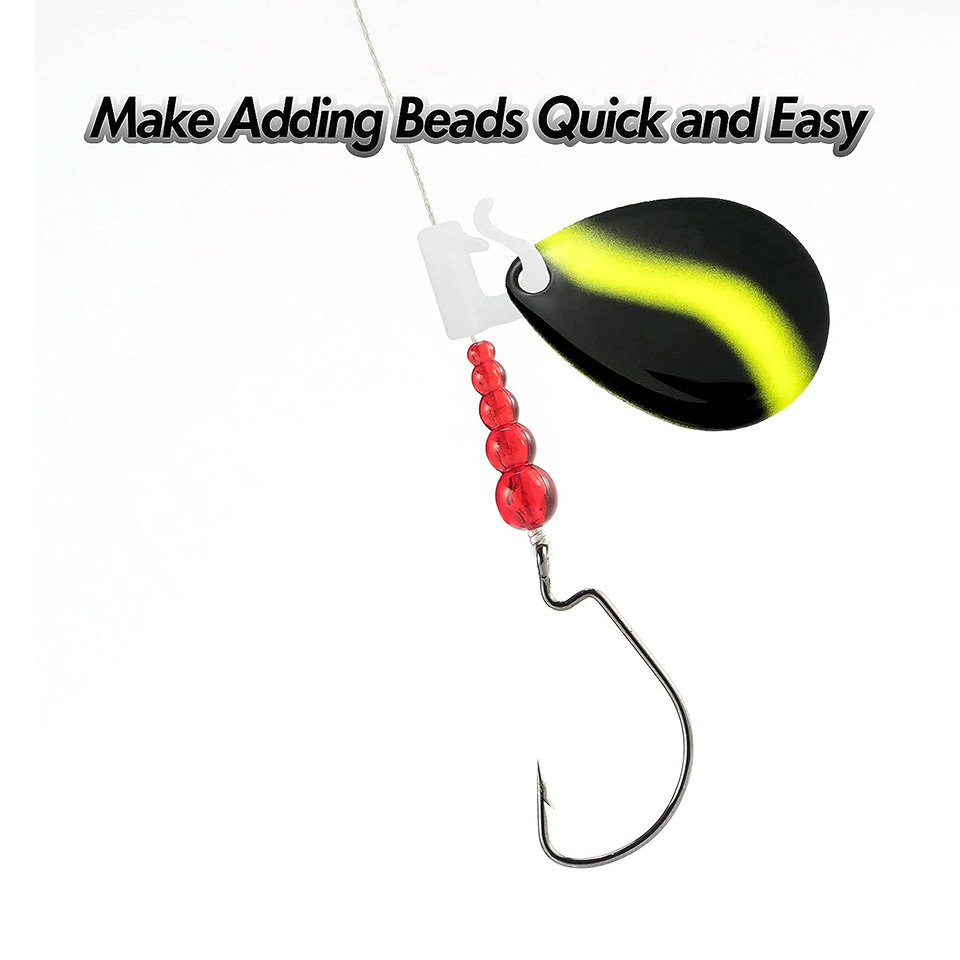 50PCS Stacked Fishing Beads Tr - Fishing Lure Spinner avis et prix