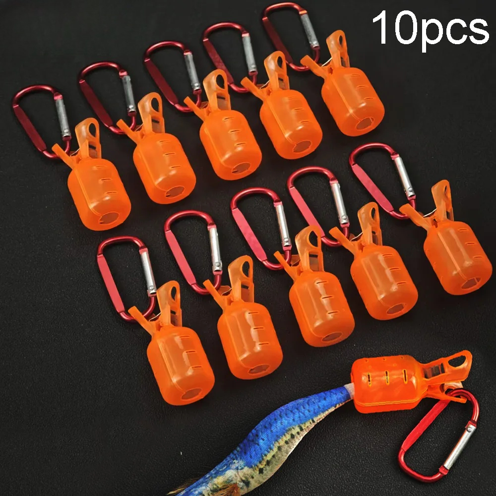 10pcs Squid Jig Hook Protector - Fishing Lure Box avis et prix