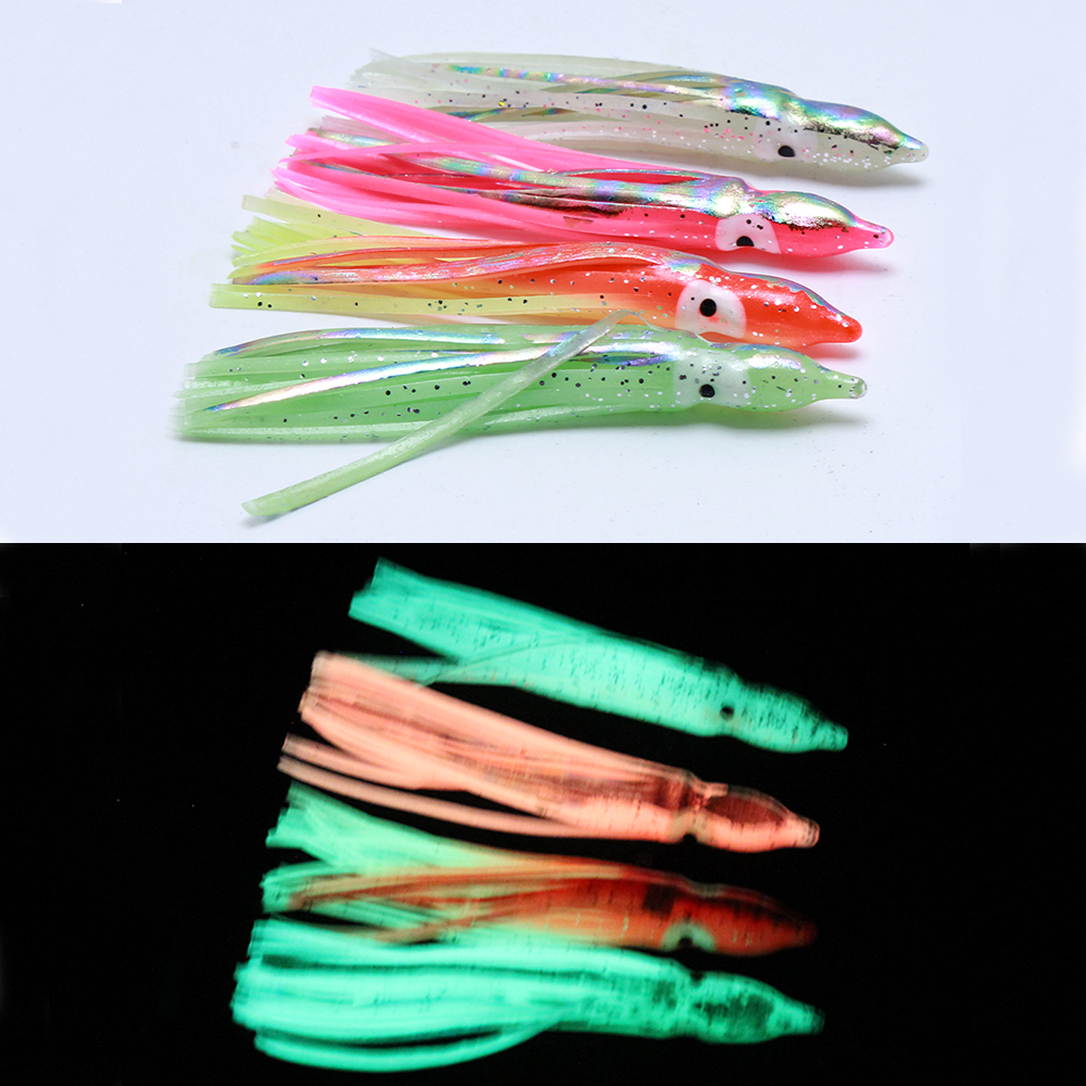 10 pcs soft light octopus squi - Fishing Lure Buzzbait avis et prix