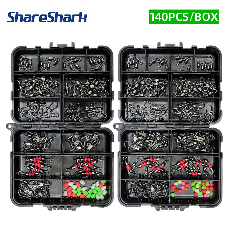 ShareShark 140Pcs fishing acce - Fishing Lure Box avis et prix