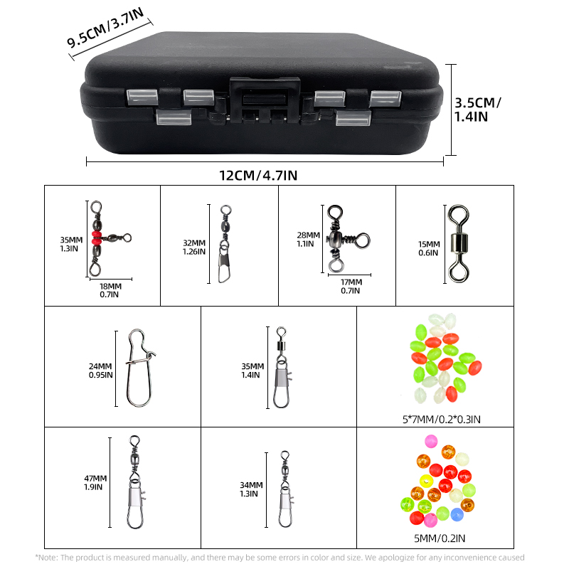 ShareShark 140Pcs fishing acce - Fishing Lure Box avis et prix