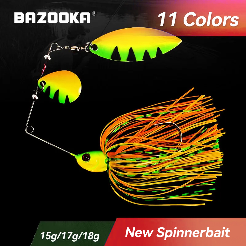 Bazooka 15g 18g Spinnerbait Fi - Fishing Lure Swimbait avis et prix