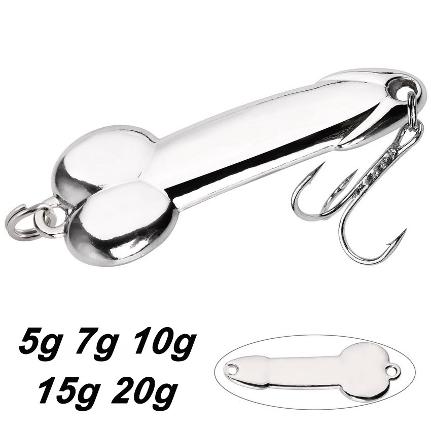 Metal Spoon Penis Shape Fishin - Fishing Lure Spinnerbait avis et prix