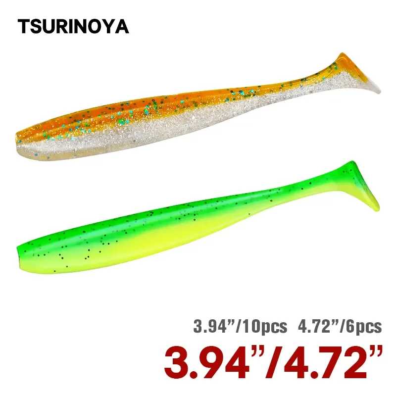 TSURINOYA NEW SIZE 100mm 120mm - Fishing Lure Soft Plastic avis et prix