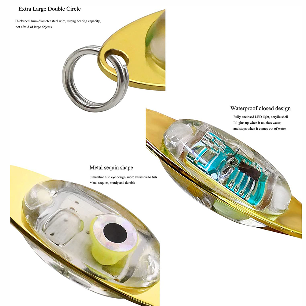PRO BEROS LED Fishing Deep Dro - Fishing Lure Spoon avis et prix