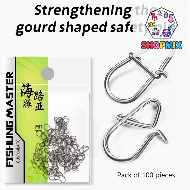 100Pcs Fishing Clips Fast Cran - Fishing Lure Kit avis et prix