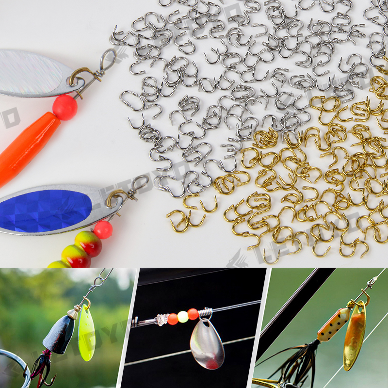 LETOYO 100pcs Folded Clevises  - Fishing Lure Kit avis et prix