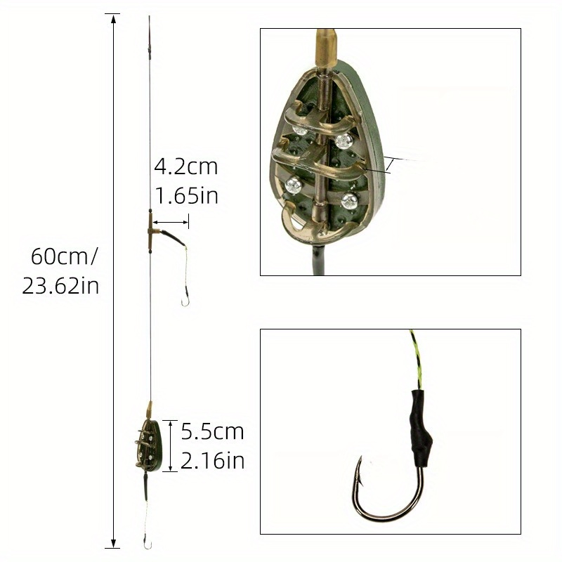 1pc Carp Fishing Feeder Kit Fe - Fishing Lure Kit avis et prix