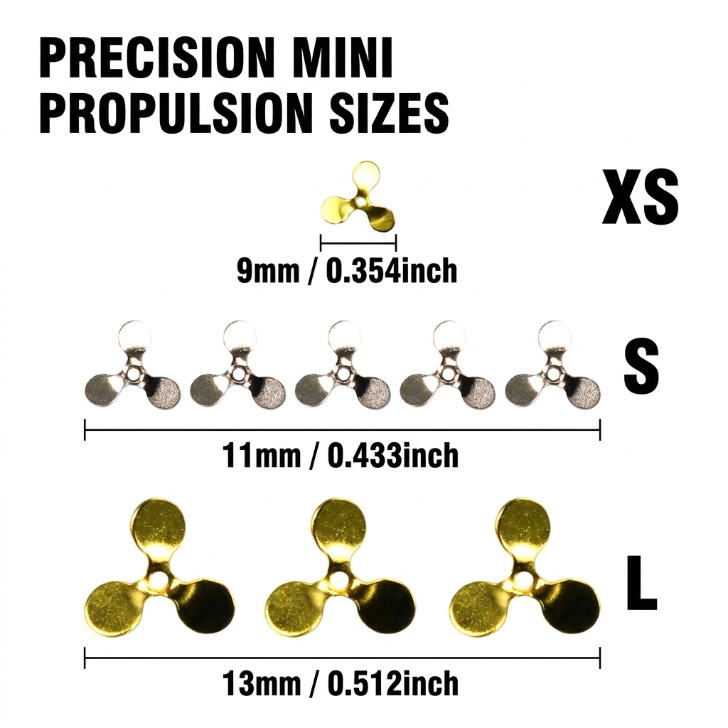 200Pcs 3-Blade Propeller Fishi - Fishing Lure Blade Bait avis et prix