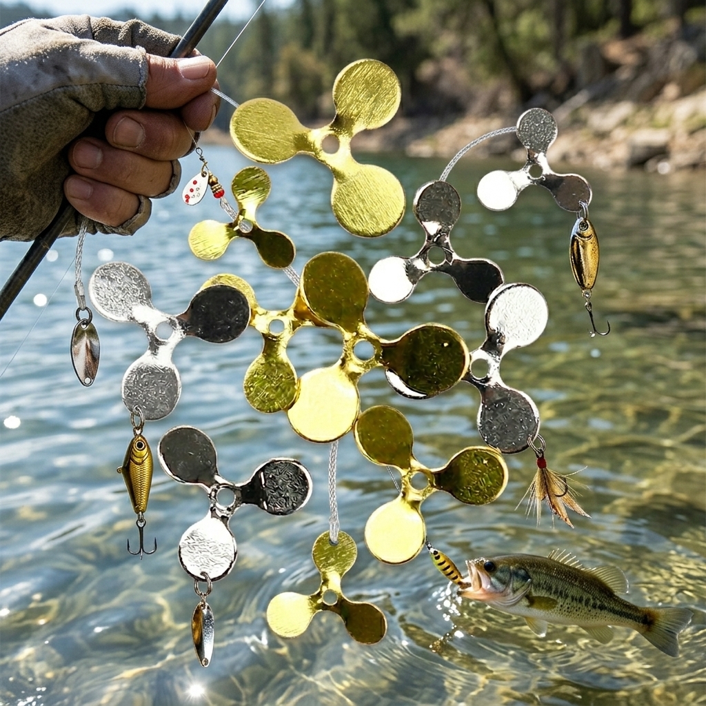 200Pcs 3-Blade Propeller Fishi - Fishing Lure Blade Bait avis et prix