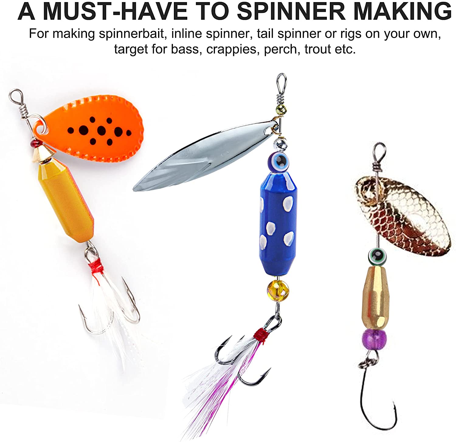 10pcs Fishing Brass Spinner Lu - Fishing Lure Spinner avis et prix