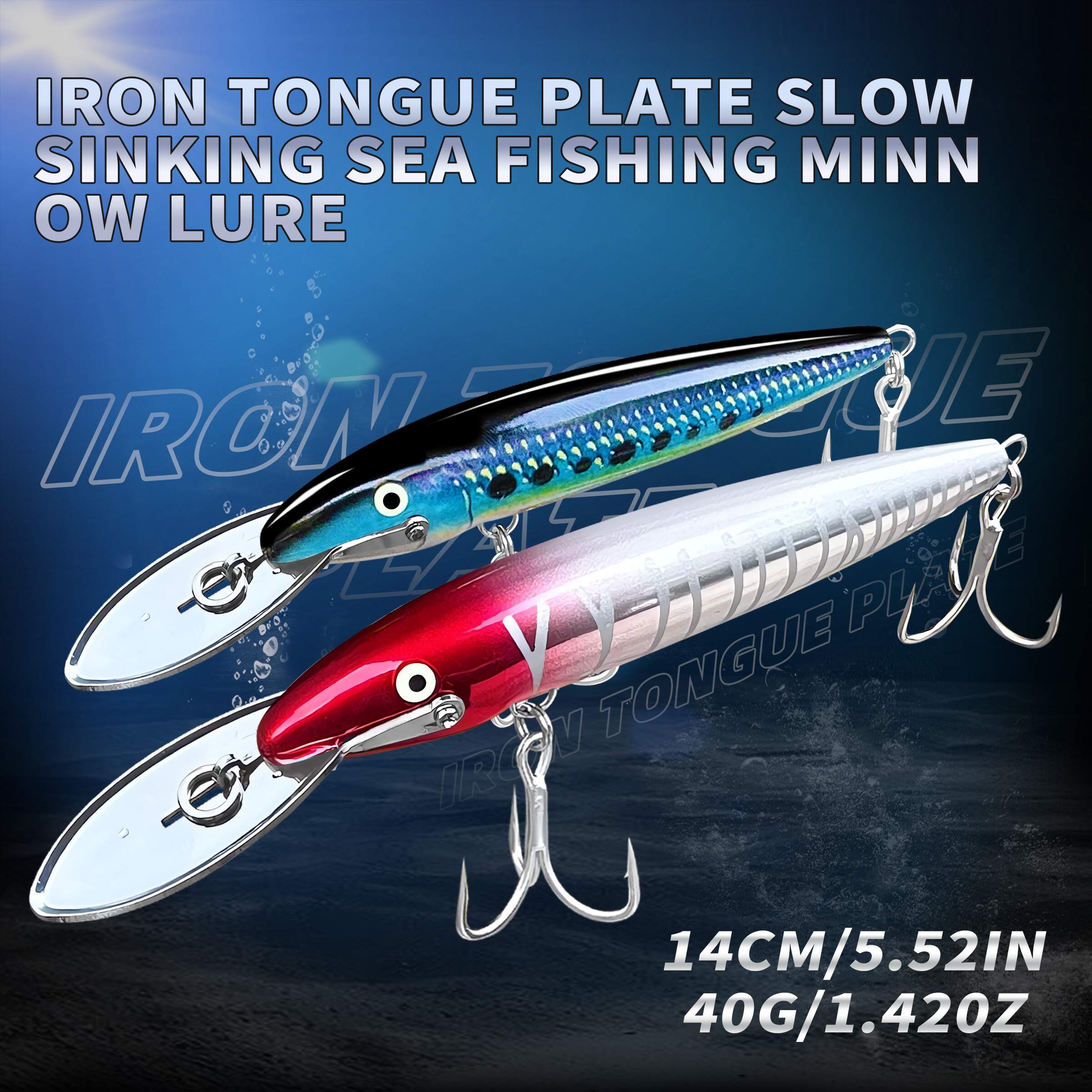 BASSKING Sinking Minnow Bait 1 - Fishing Lure Jerkbait avis et prix