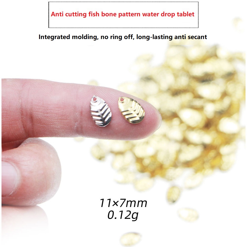50Pcs/lot DIY Fishing Spinner  - Fishing Lure Spinner avis et prix