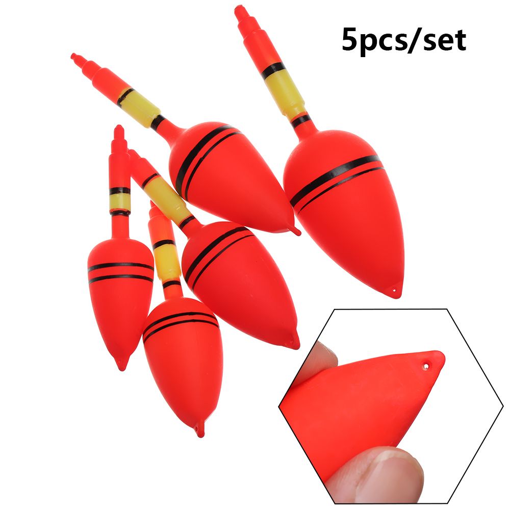 5pcs/set Plastic Fishing Float - Fishing Lure Topwater avis et prix