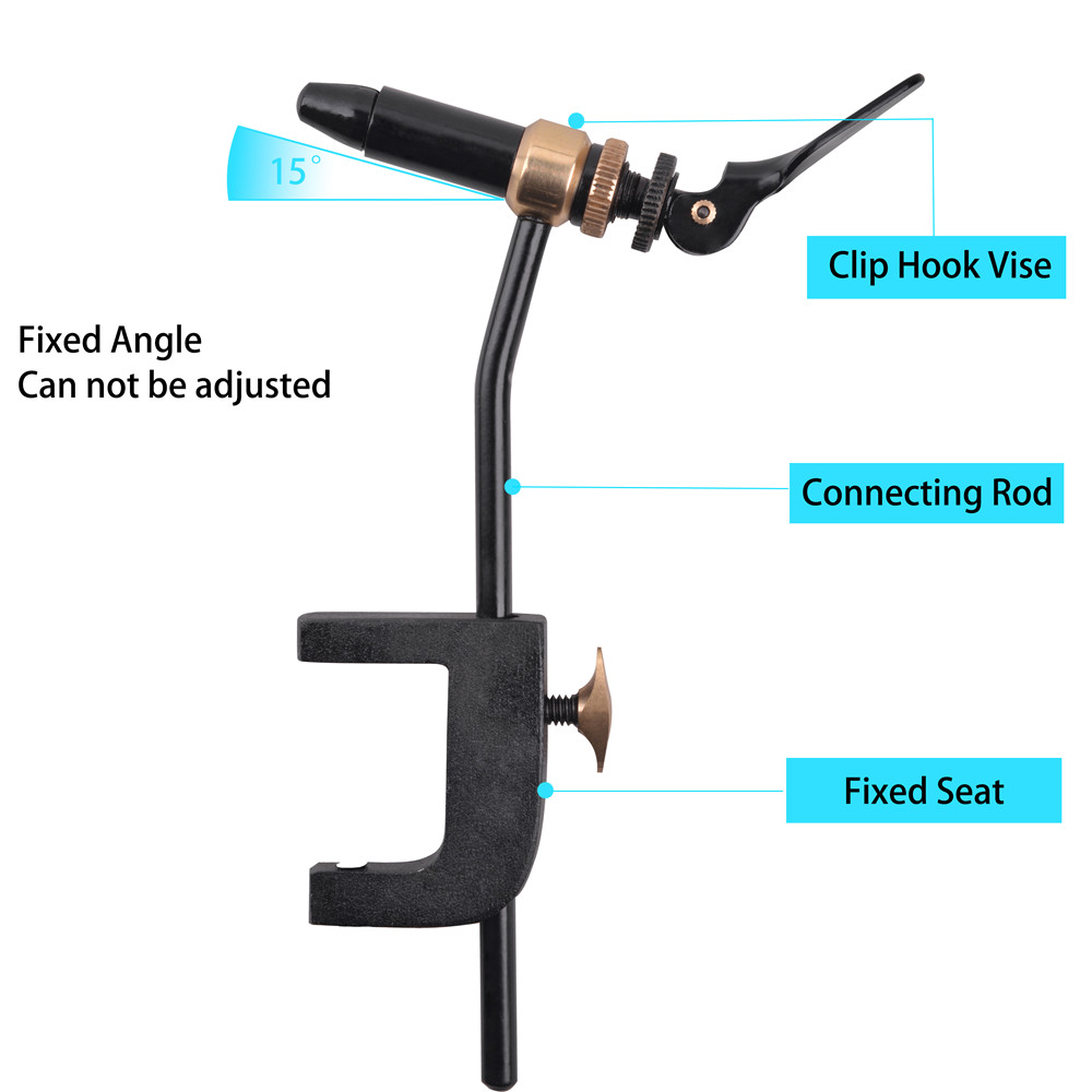 Rotary Fly Tying Vise Tool Saf - Fishing Lure Jig avis et prix