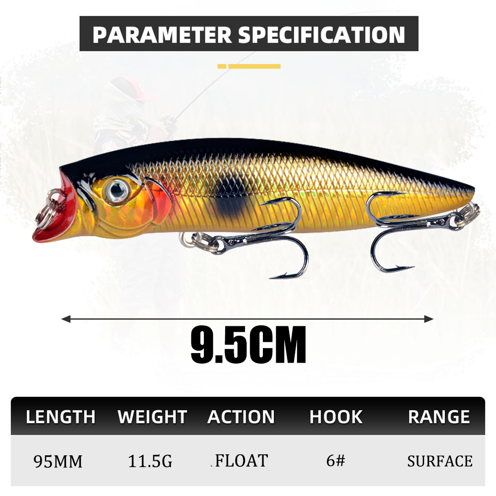 1pcs Fishing Lures High Qualit - Fishing Lure Popper avis et prix