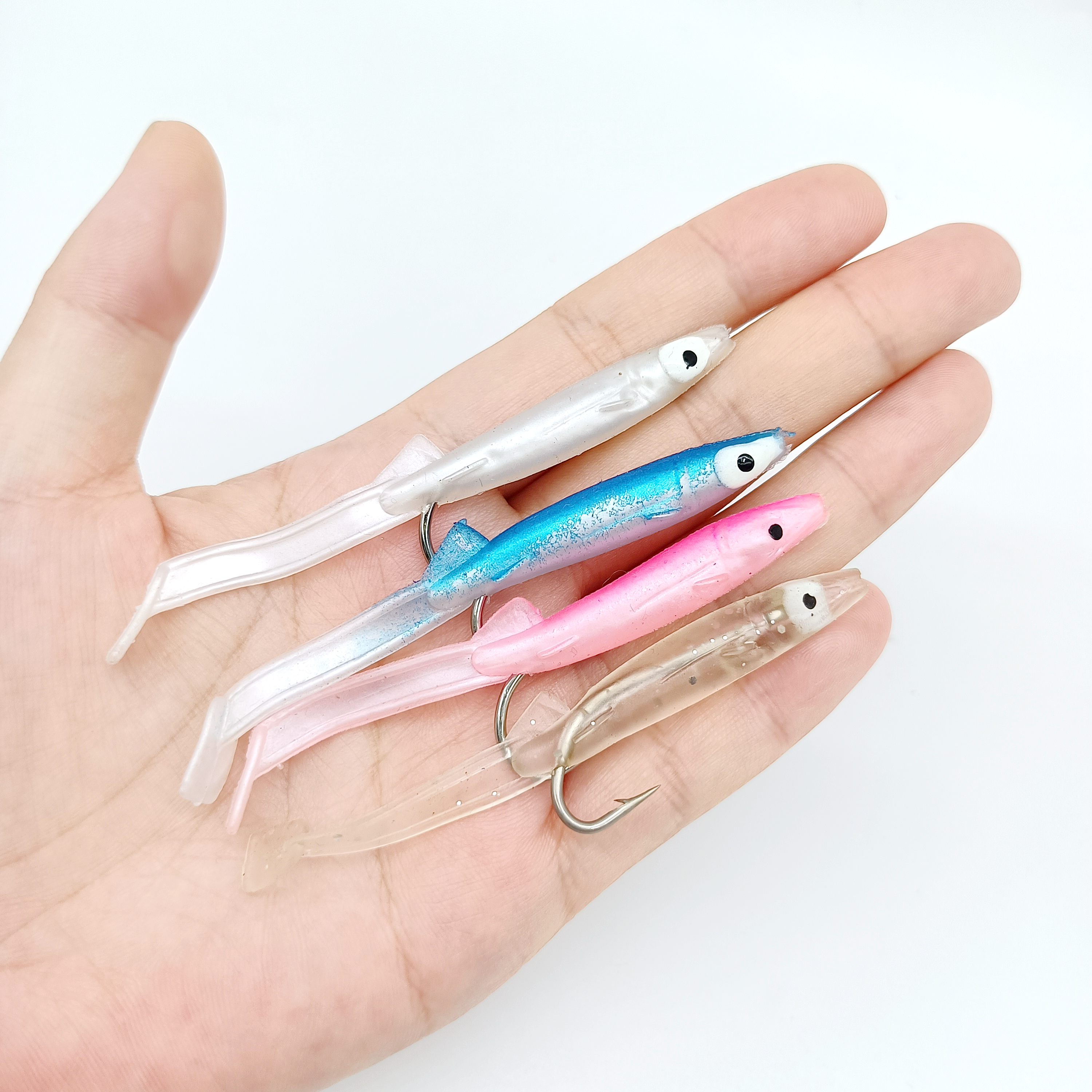 DUODUOYU 5PCS  Eel Soft Plasti - Fishing Lure Soft Plastic avis et prix