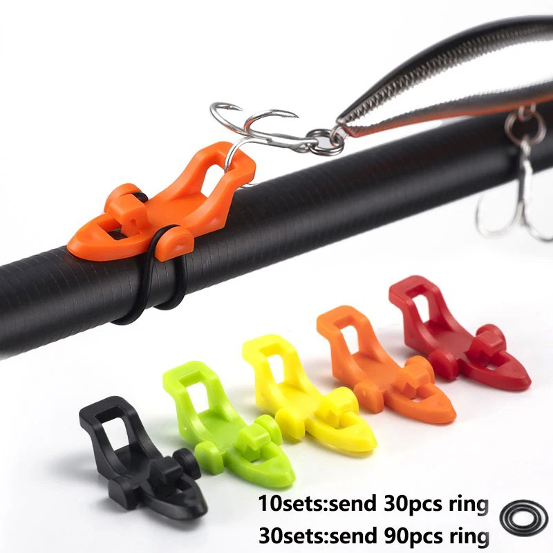 10-30pcs Fishing Rod Pole Hook - Fishing Lure Jig avis et prix