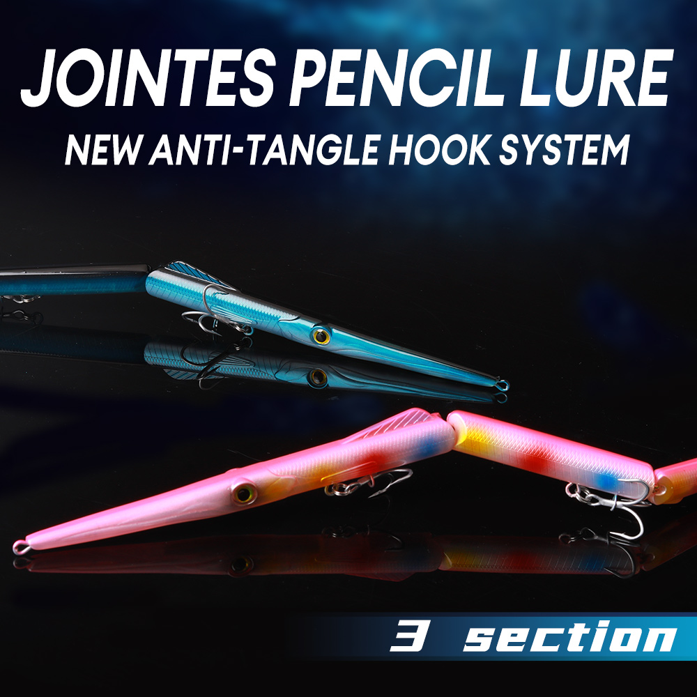 YOOFISH Jointed Pencil Bait 3  - Fishing Lure Popper avis et prix