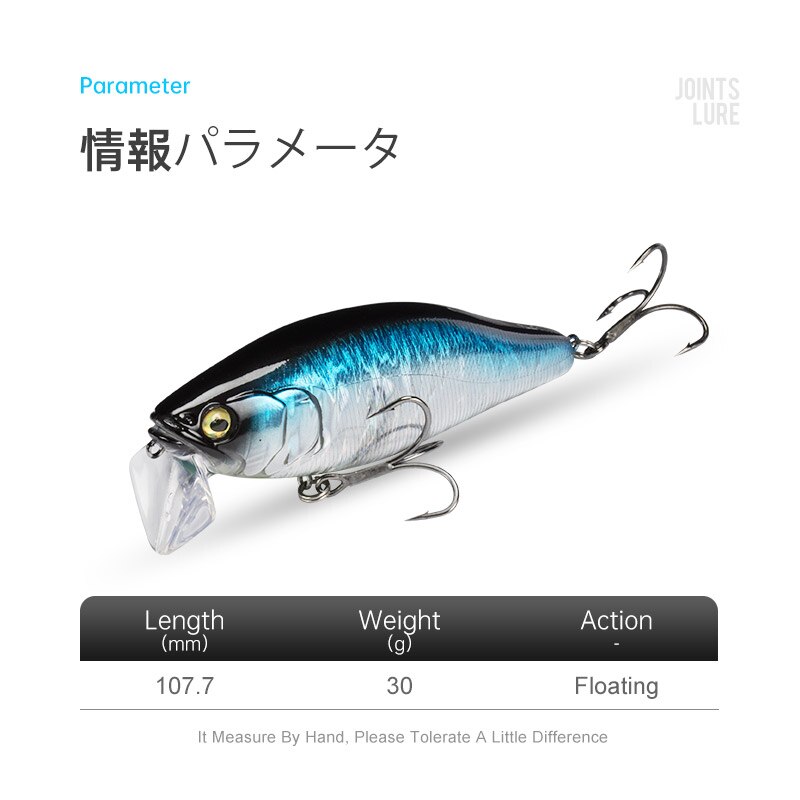 I-JACK Minnow Fishing Lures 10 - Fishing Lure Spinnerbait avis et prix