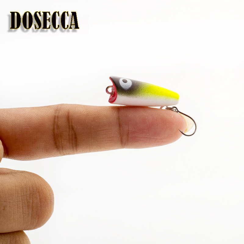 1PCS 2.5cm 1.5g  Topwater Bait - Fishing Lure Popper avis et prix