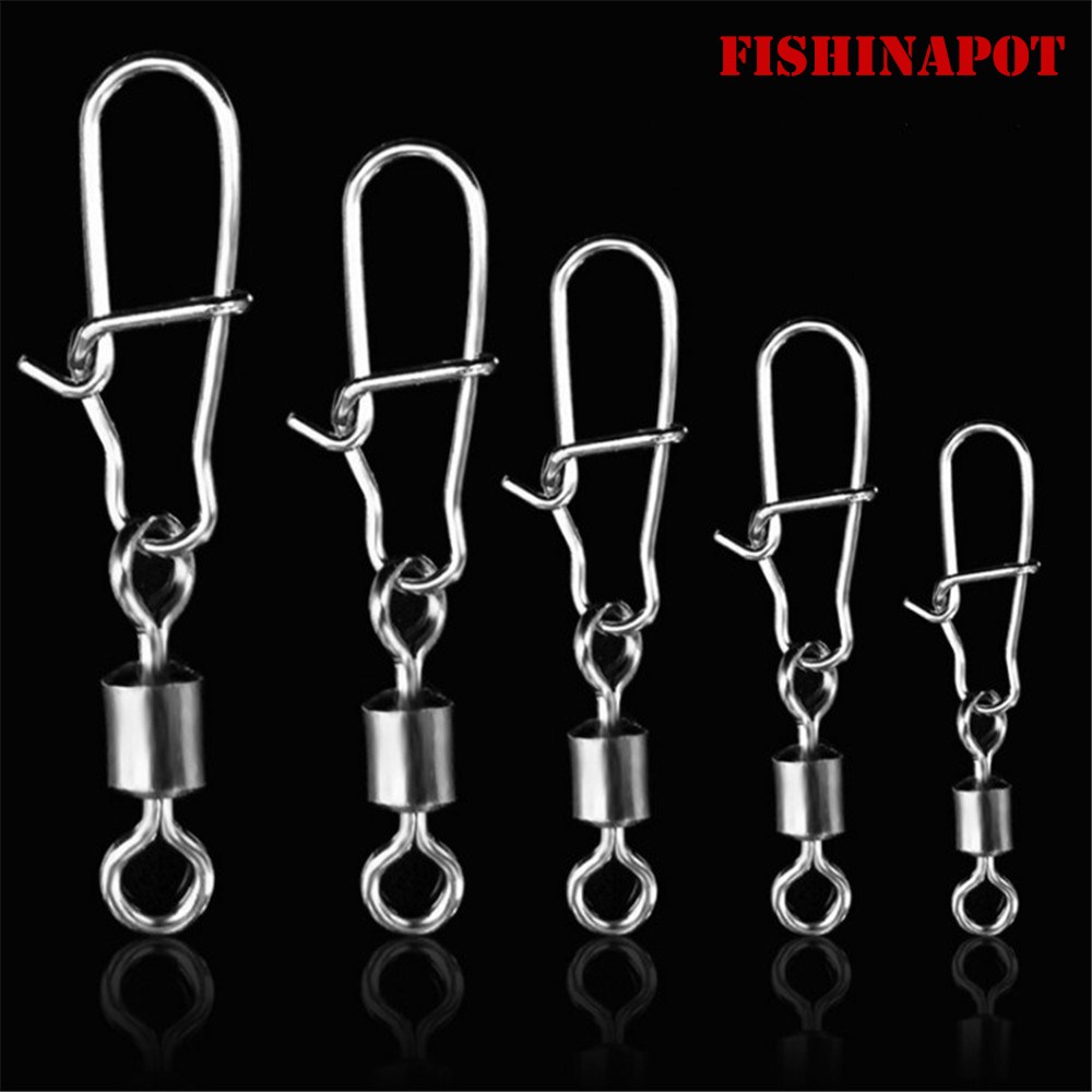 FISHINAPOT 30pcs/lot 2#-10# St - Fishing Lure Spinner avis et prix