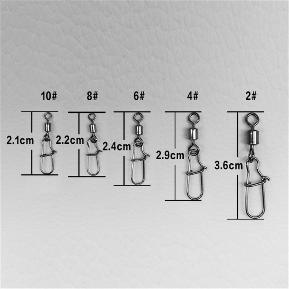 FISHINAPOT 30pcs/lot 2#-10# St - Fishing Lure Spinner avis et prix
