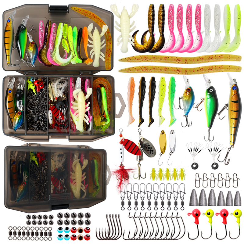 New 120PCS Fishing Lure Set So - Fishing Lure Box avis et prix