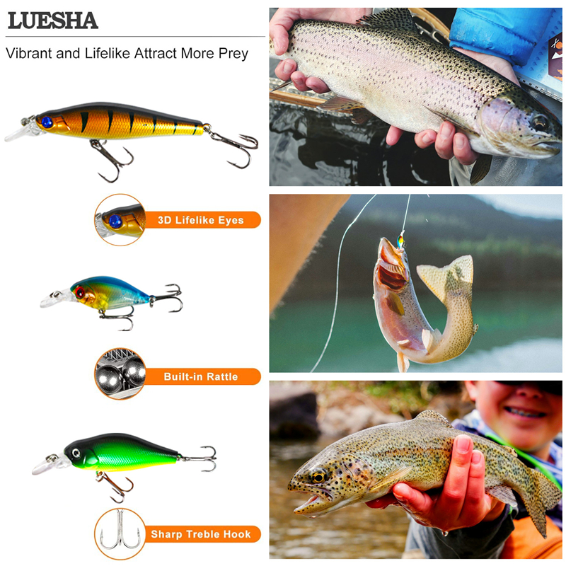 New 120PCS Fishing Lure Set So - Fishing Lure Box avis et prix