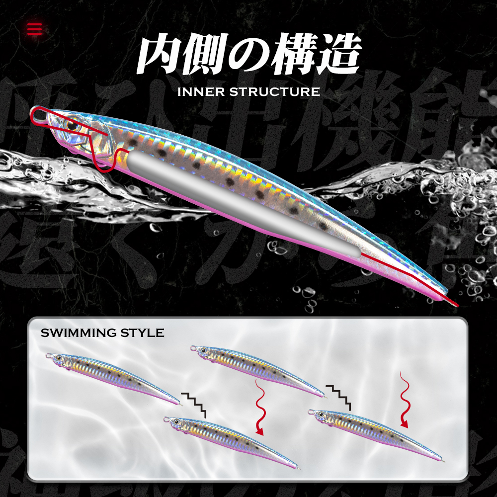 Hunthouse Jerk Press Bait Sink - Fishing Lure Jerkbait avis et prix