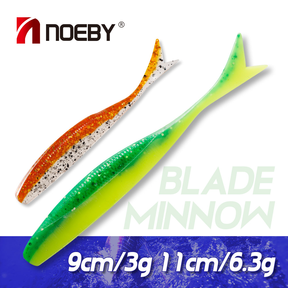 NOEBY Soft Lure Blade Minnow 9 - Fishing Lure Blade Bait avis et prix