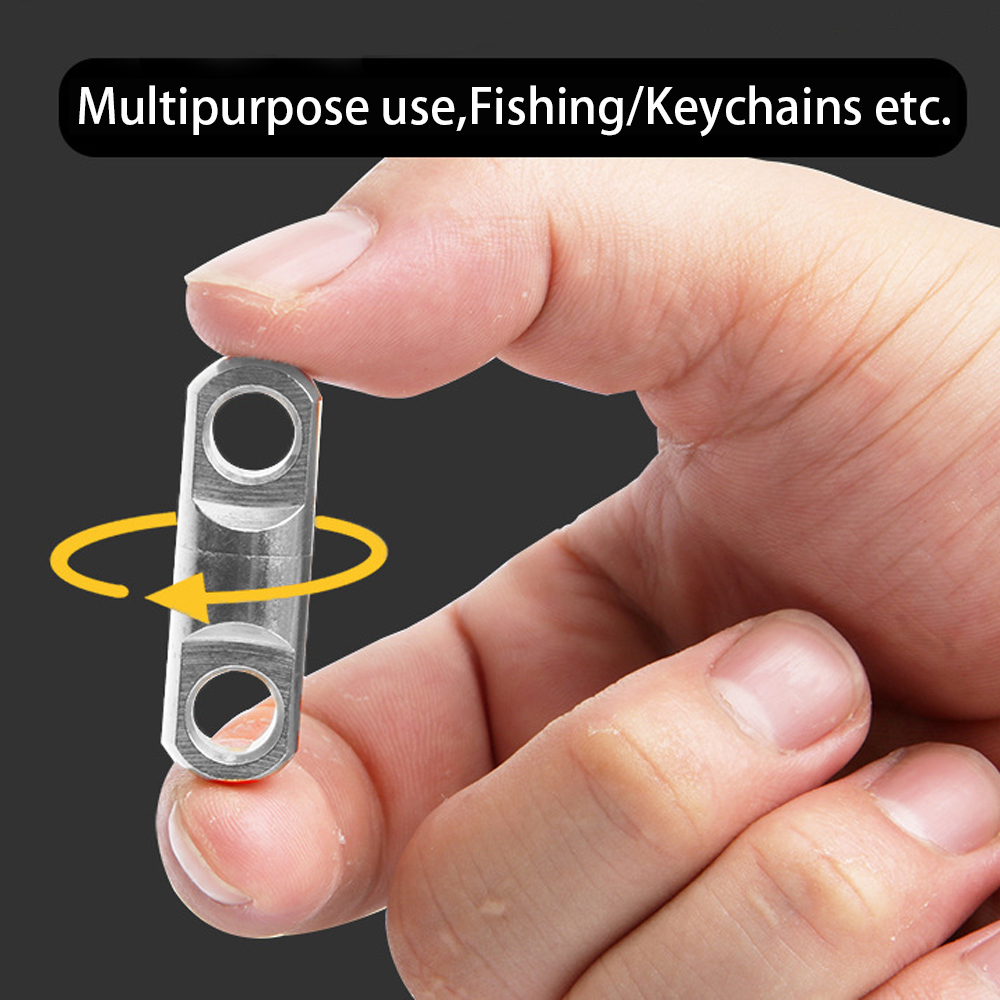 10pcs Solid Swivels for Fishin - Fishing Lure Spinner avis et prix