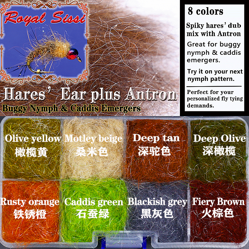 8 optional colors Hare's Ear d - Fishing Lure Popper avis et prix
