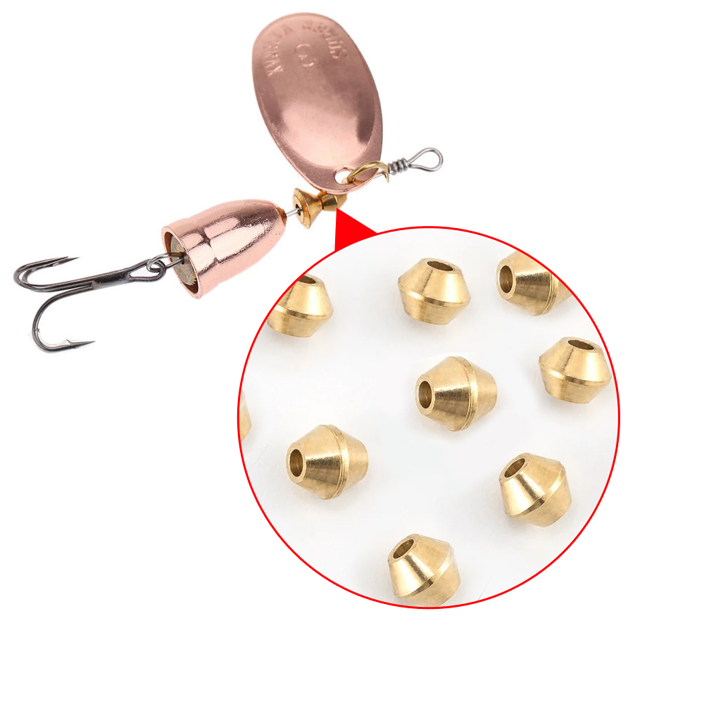 40pcs DIY Lure Brass Fishing B - Fishing Lure Spinner avis et prix