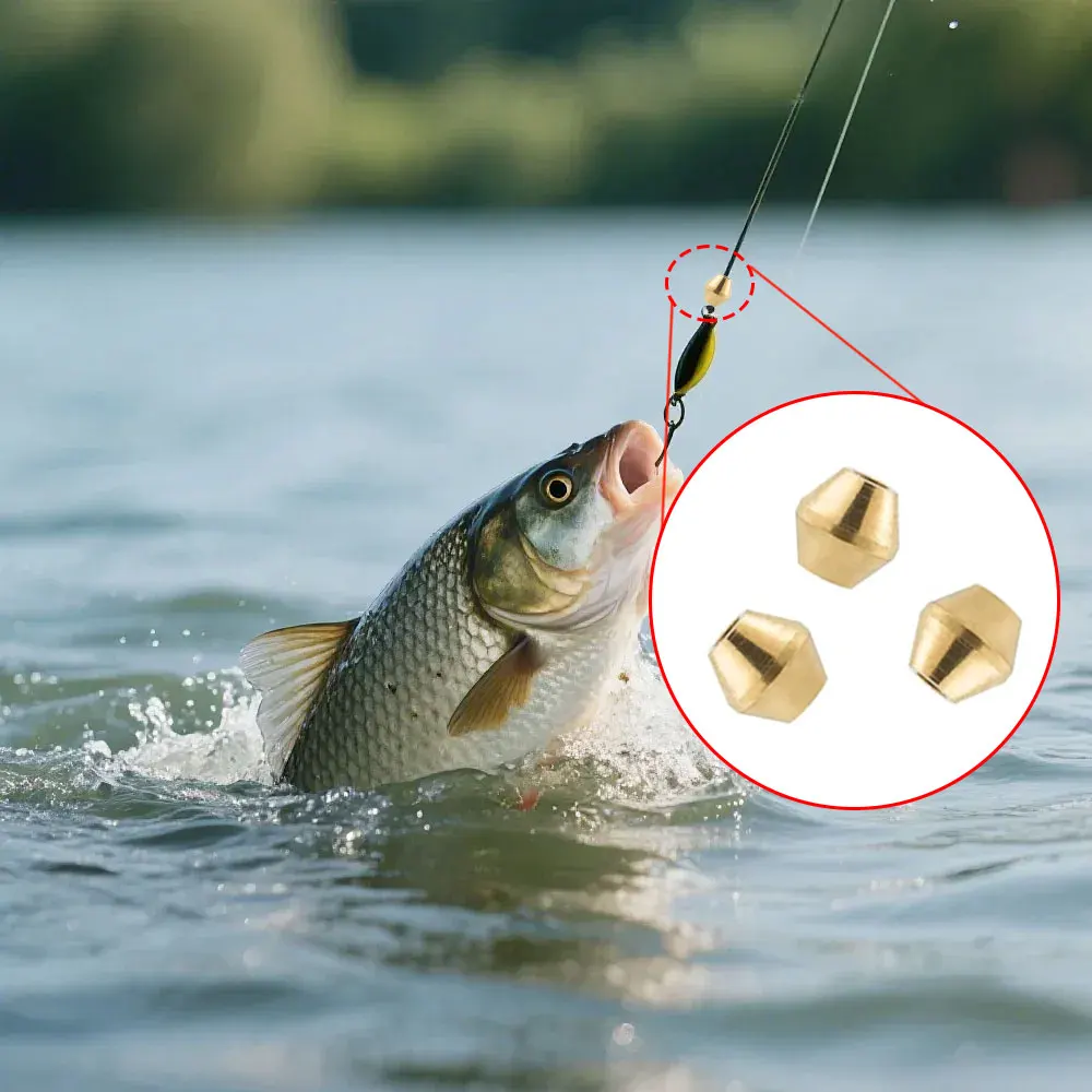 40pcs DIY Lure Brass Fishing B - Fishing Lure Spinner avis et prix