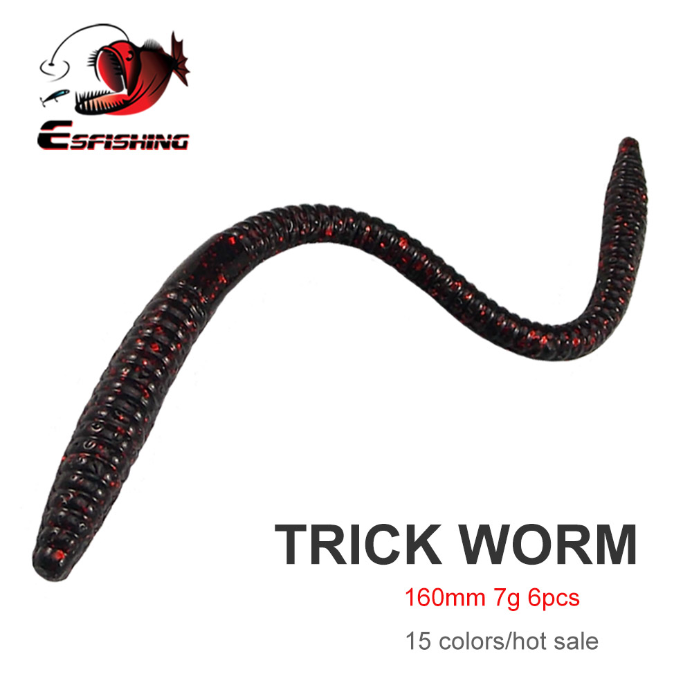 Esfishing Silicone Soft Bait T - Fishing Lure Soft Plastic avis et prix