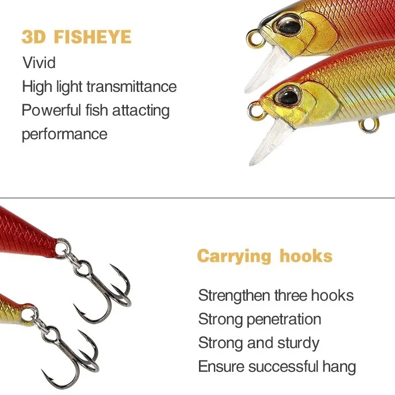 15Pcs Sinking Minnow Fishing L - Fishing Lure Jerkbait avis et prix