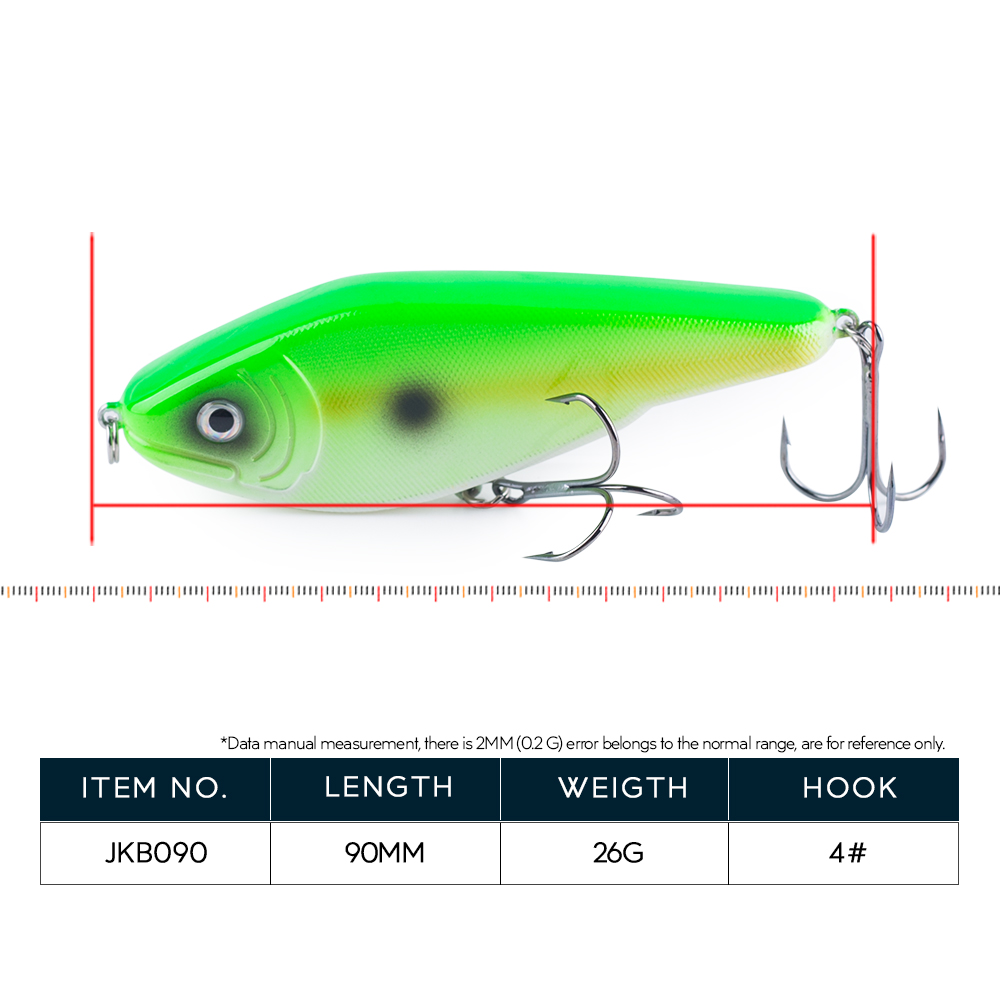 Hanlin NEW Glide Jerkbait 90mm - Fishing Lure Jerkbait avis et prix