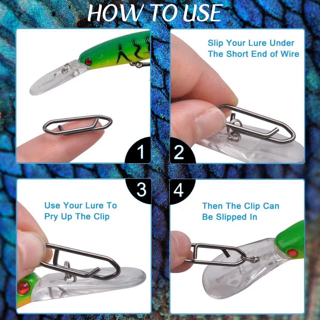 9KM Fishing Snap Kit 110pcs Po - Fishing Lure Kit avis et prix