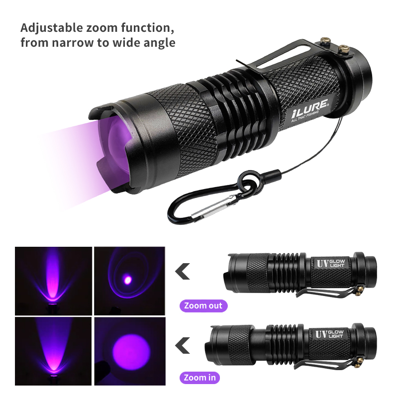 Mini UV Flashlight 395nm Ultra - Fishing Lure Kit avis et prix