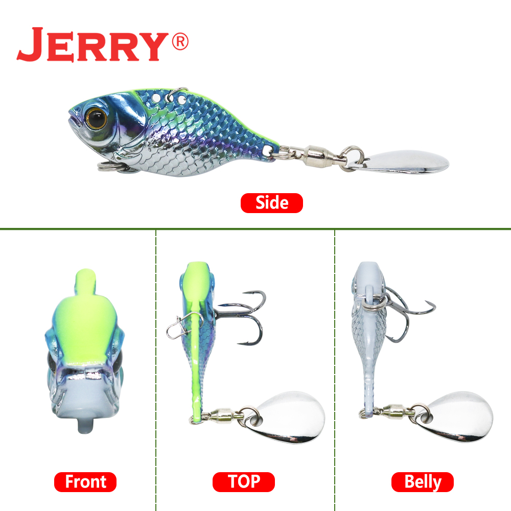 Jerry Dory Metal Blade VIB Ten - Fishing Lure Blade Bait avis et prix