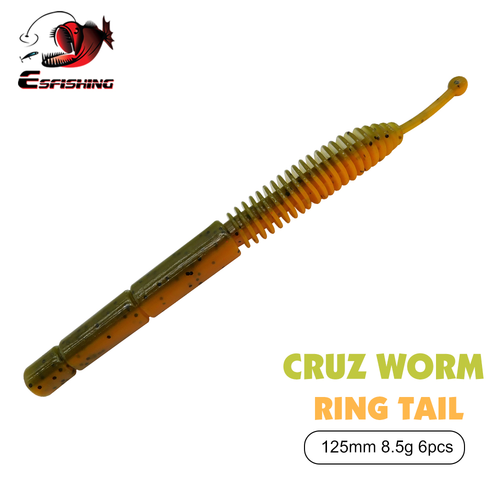 ESFISHING Soft Lure Cruz Worm  - Fishing Lure Jerkbait avis et prix