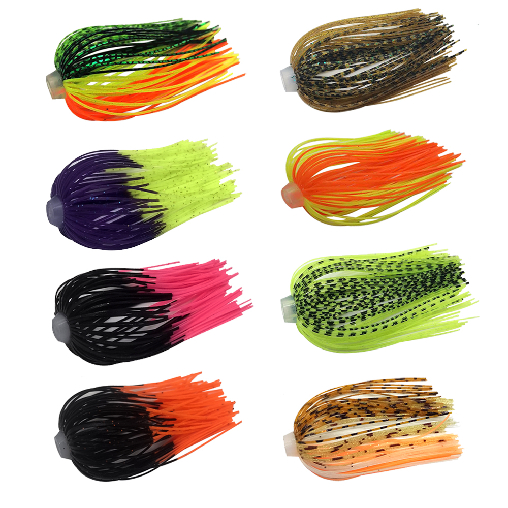 5 pcs/lot  88 Strands  64mm Si - Fishing Lure Buzzbait avis et prix