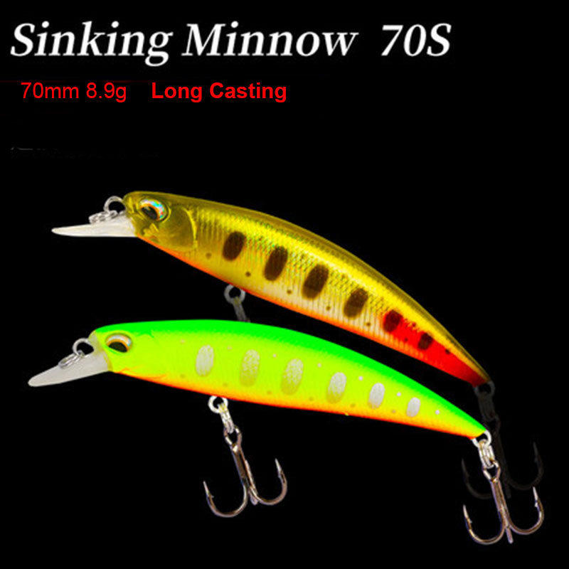 TSURINOYA Sinking Minnow Long  - Fishing Lure Jerkbait avis et prix