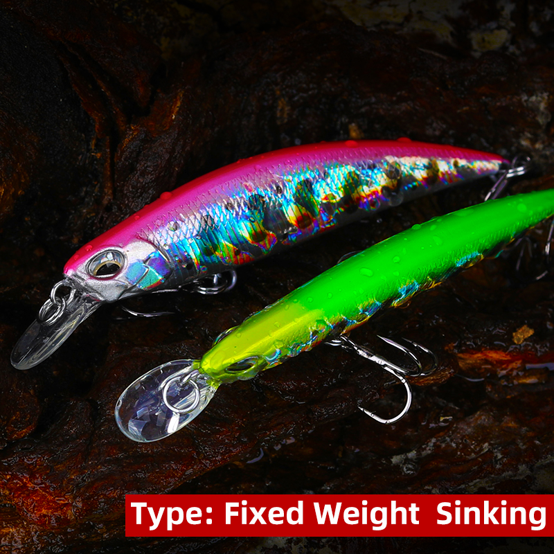 TSURINOYA Sinking Minnow Long  - Fishing Lure Jerkbait avis et prix